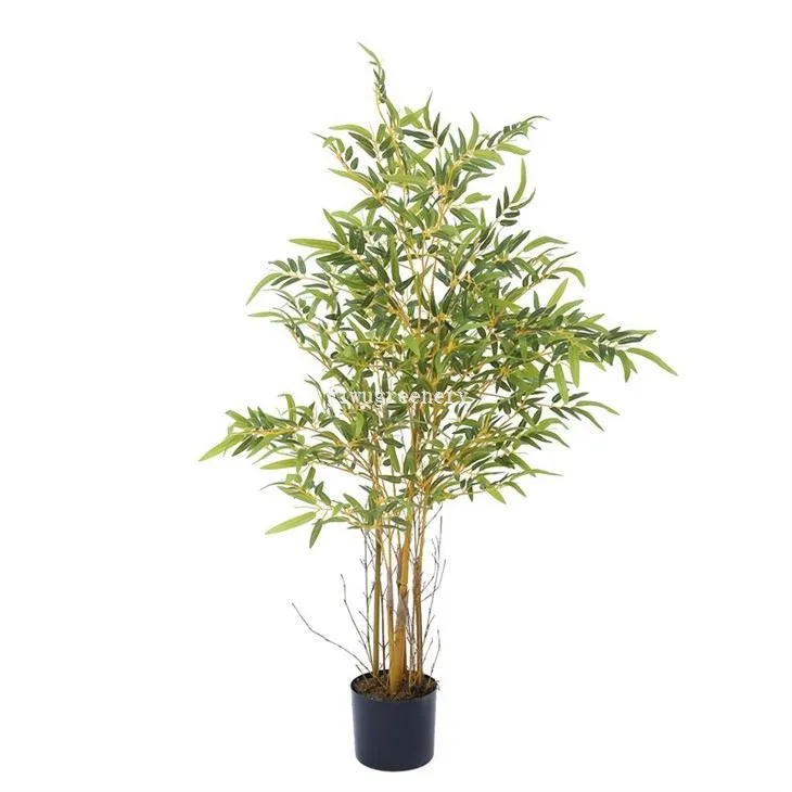 plastic bamboo plants